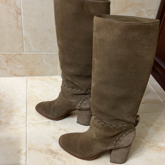 Tory Burch Contraire 90MM suede knee boots - Picture 13 of 16
